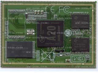 5x AW-SoM A20 Dual Core CB Module
