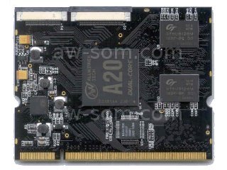 AW-SoM A20 Dual Core SODIMM Module